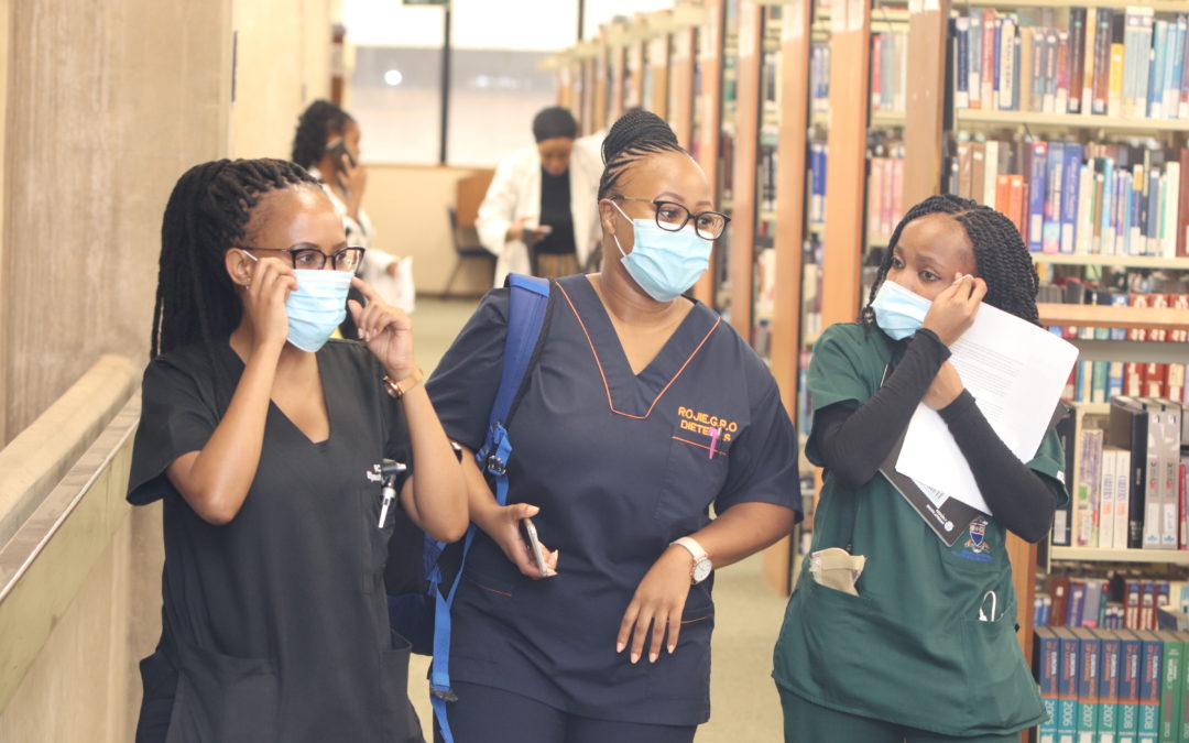 Sefako Makgatho Health Sciences University (SMU) and Dr George Mukhari Academic Hospital (DGMAH) jointly received a donation of an endoscopic surgical skills simulator from the Norwegian Agency for Exchange Cooperation (NOREC)