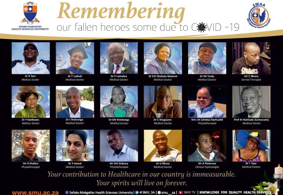 Remembering our fallen heroes some due to Covid-19