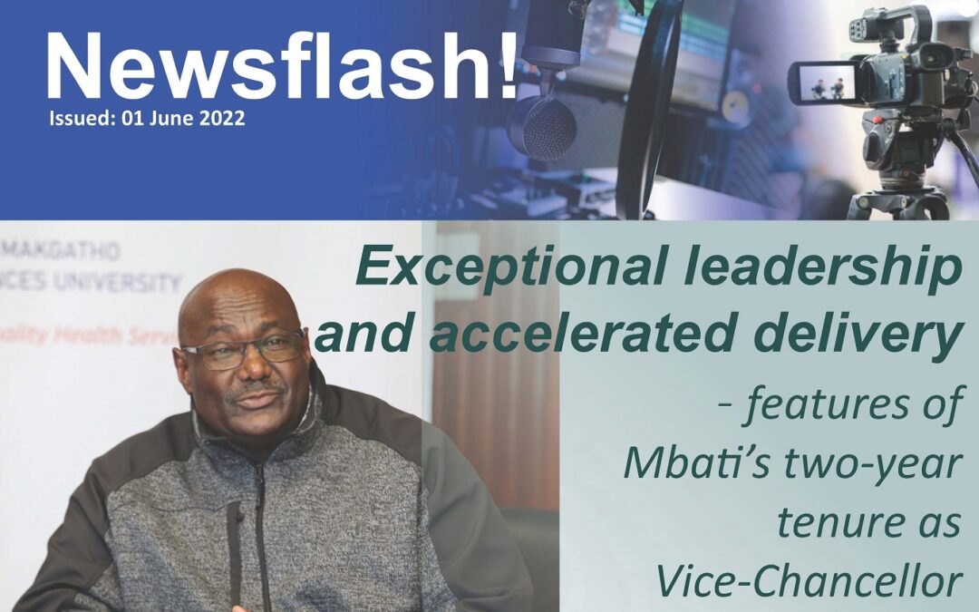 SMU Congratulates Prof Peter Mbati on his 2nd Year Anniversary as Vice-Chancellor