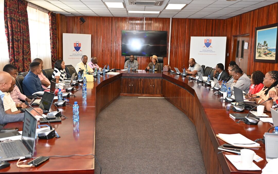 SMU demonstrates transformative progress during DHET oversight visit