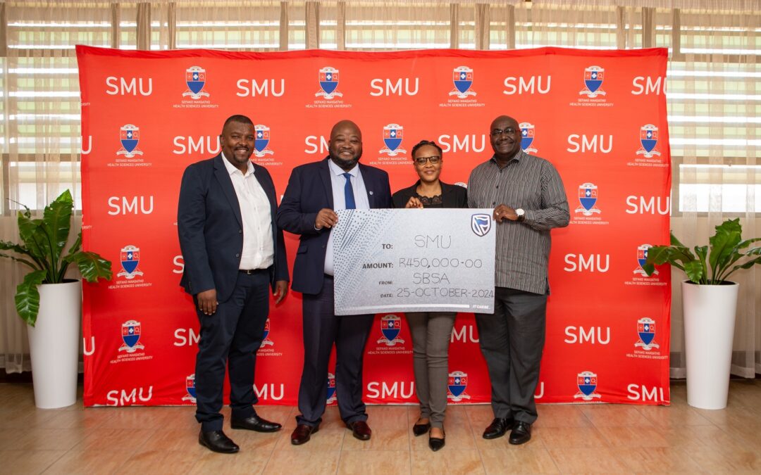 Standard Bank’s R450,000 boost powers SMU’s mission to support students and drive excellence