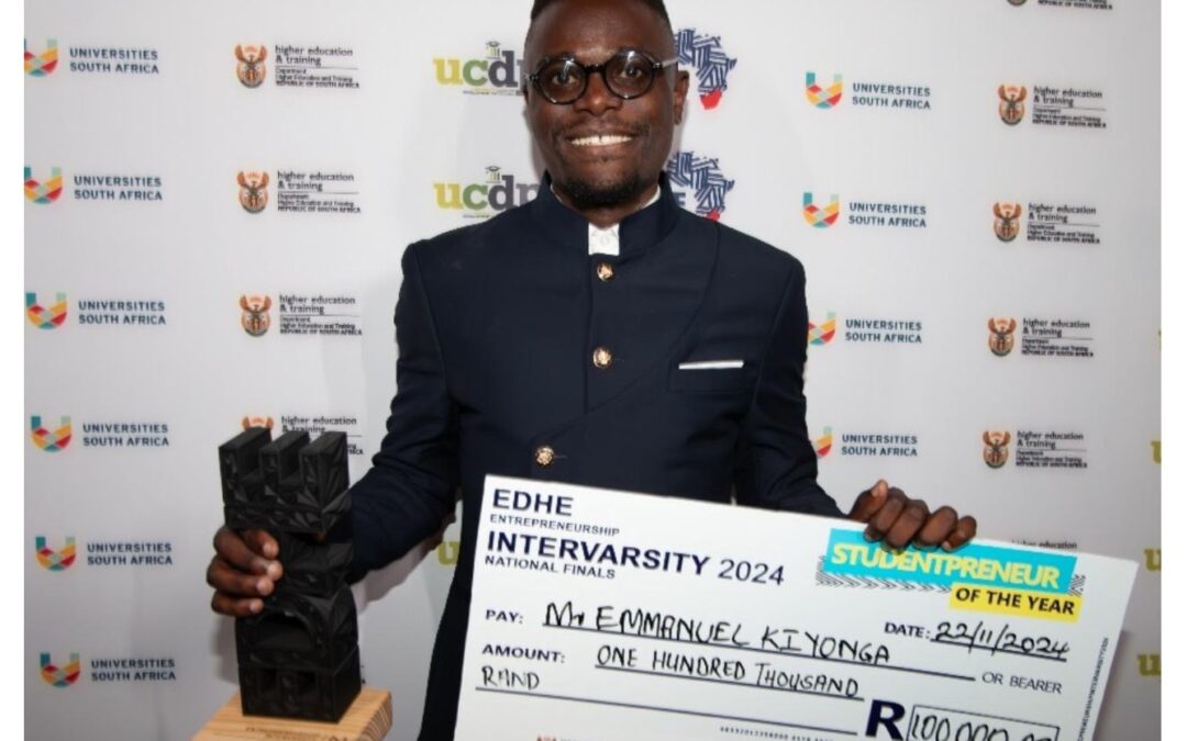 SMU’s star innovator claims top honour at the 2024 EDHE Entrepreneurship Intervarsity Awards