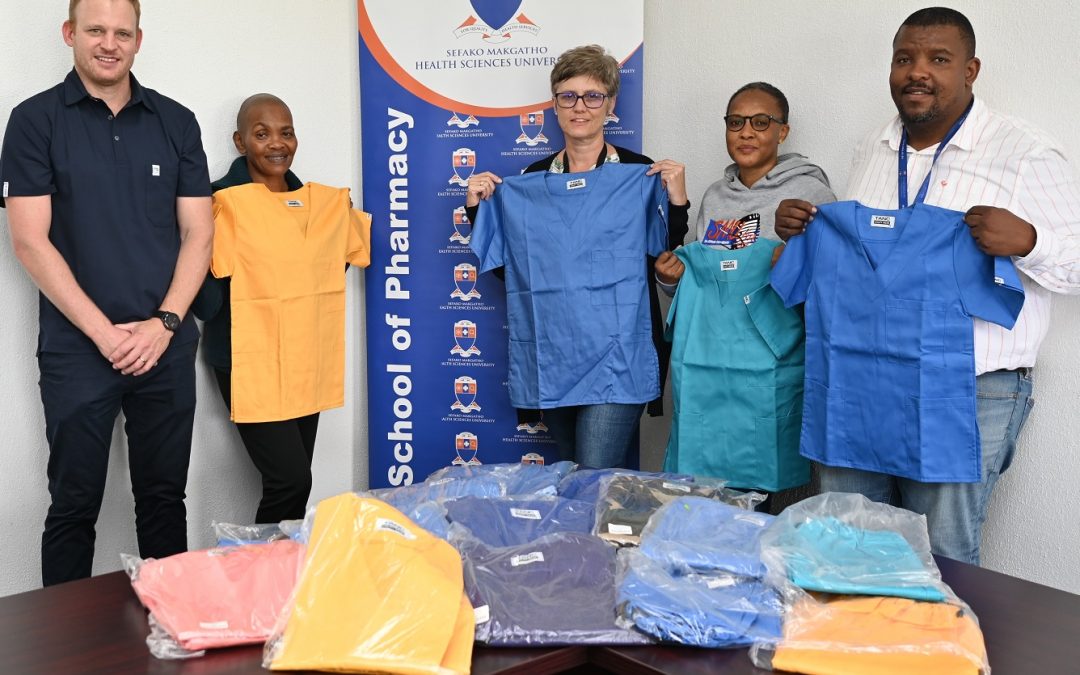 Corporate kindness in action: TANC Scrubs donates medical wear to SMU