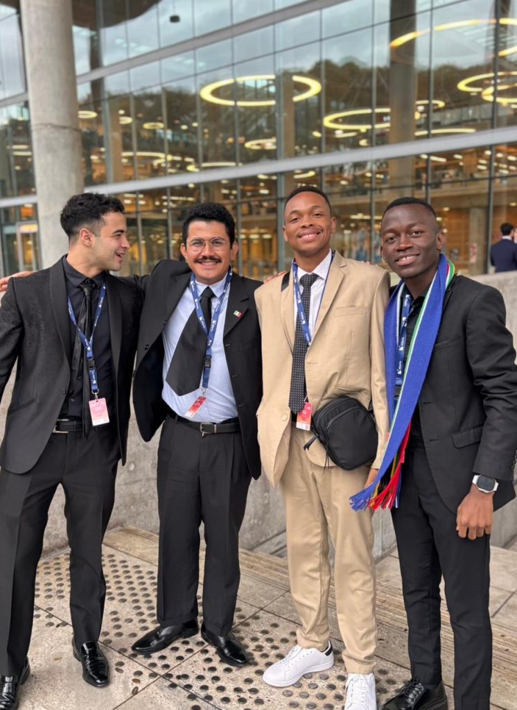 SMU student earns global leadership honour 